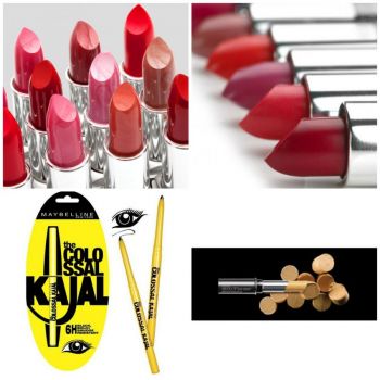 Pack Of 10 Lipsticks 2 Items Free